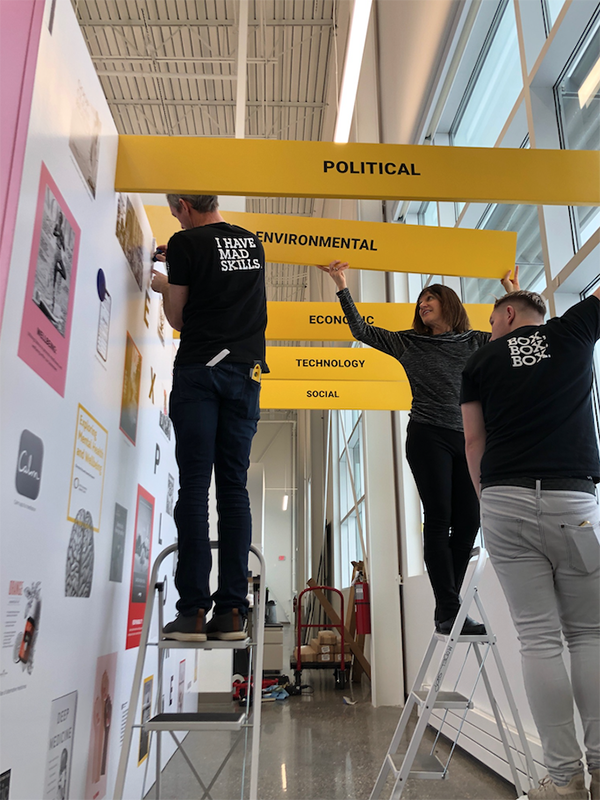 Exhibit setup