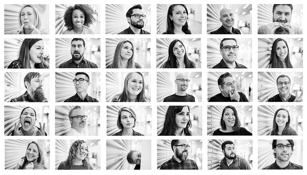 People Wall grid